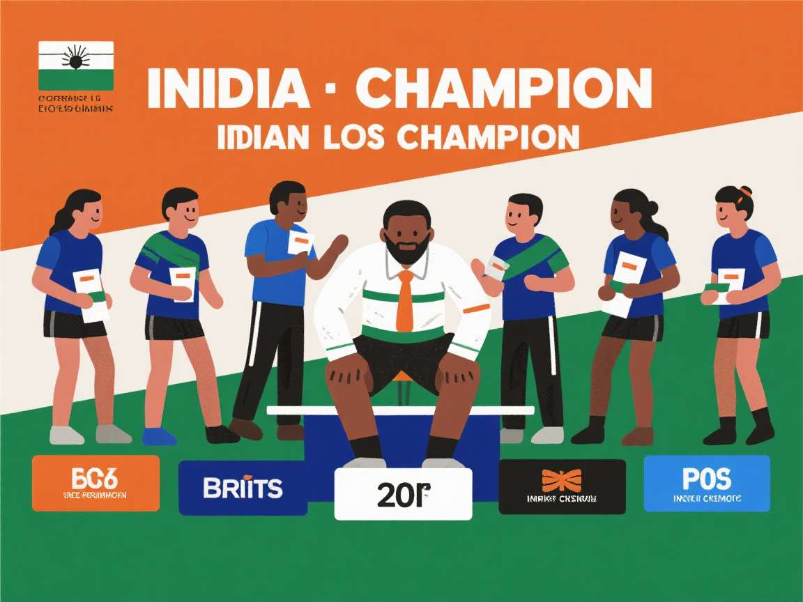 India Ping Pong Masters - Multiplayer Game India Ping Pong Masters Players in Indian Stadium