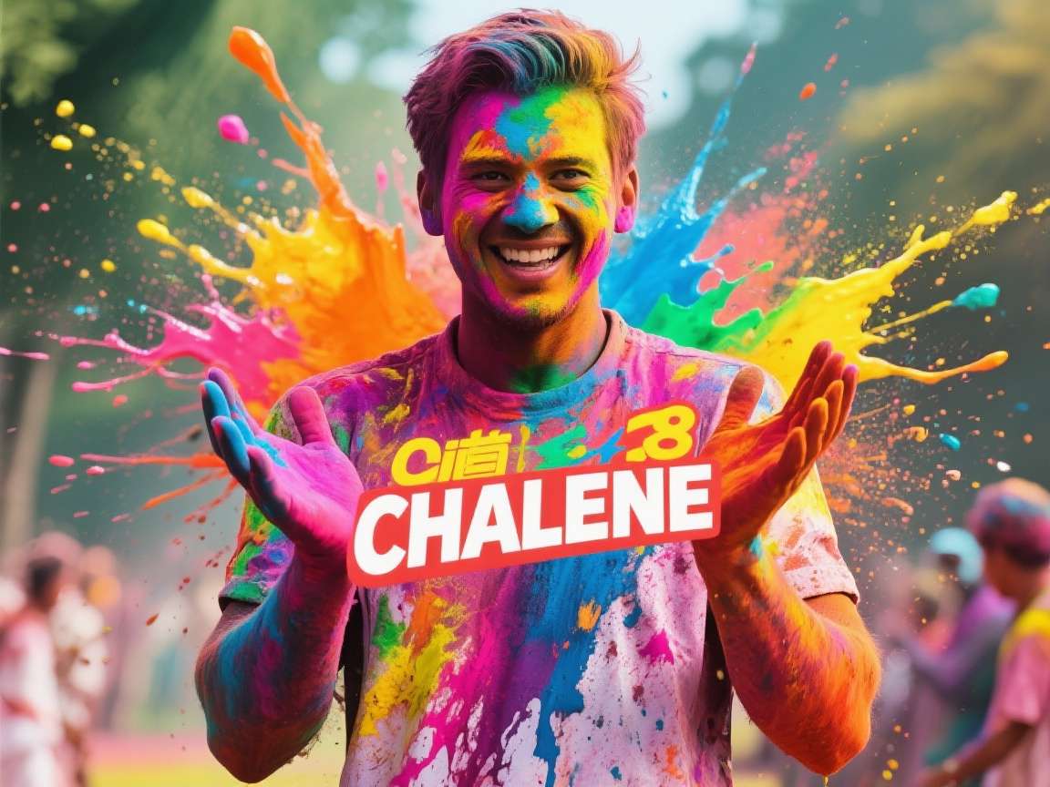 India Ping Pong Masters - Holi Festival Event Holi Event in India Ping Pong Masters